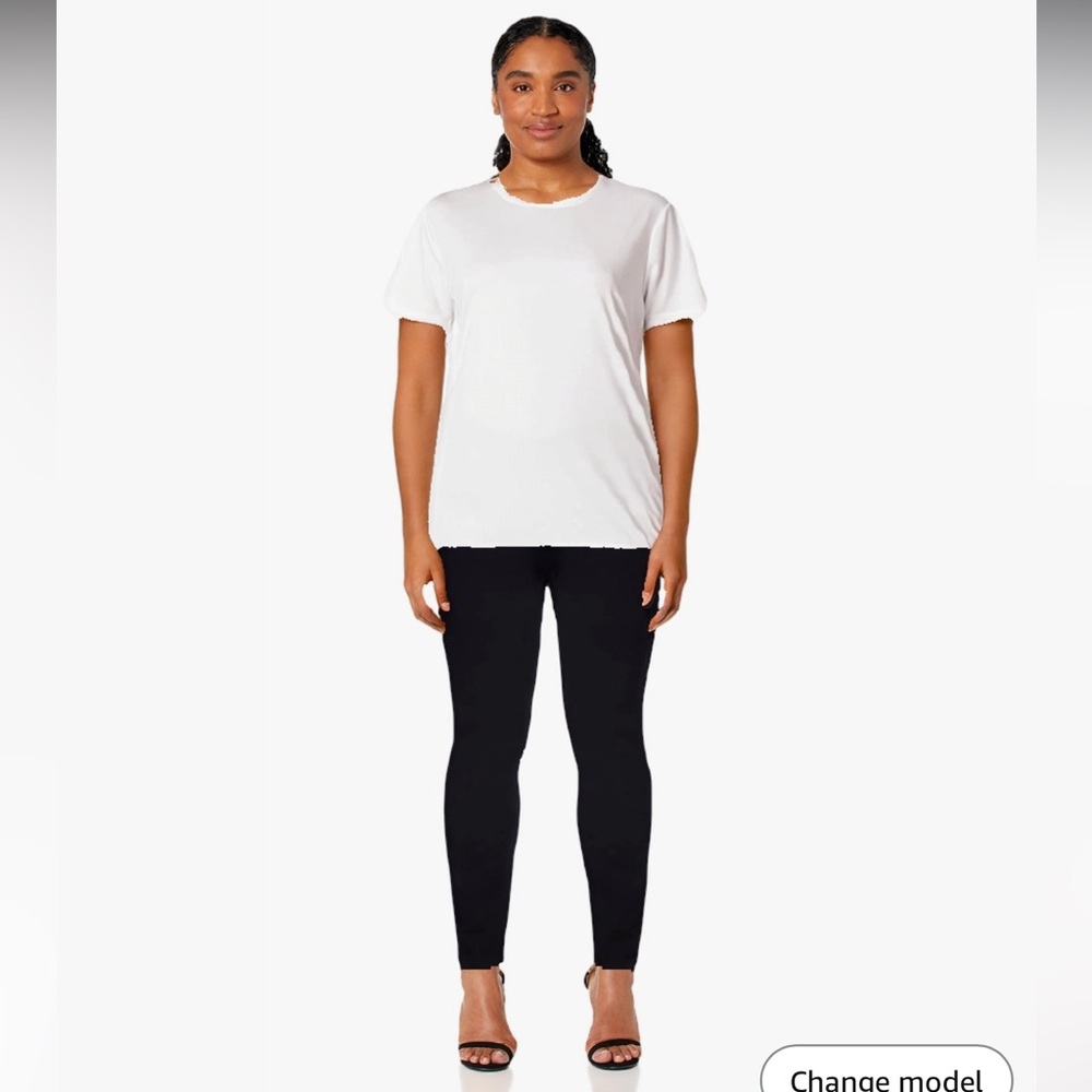 Hanes Womens Cool Dri Performance T-Shirt Moisture Wicking Short Sleeve White L